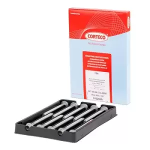 Image of CORTECO Cylinder Head Bolt Kit FORD,FIAT,LANCIA 016220B 7696197,7696197x10,1549981 Bolt Kit, cylinder head W302939
