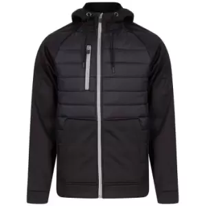 Image of Tombo Unisex Adult Sports Padded Jacket (L) (Black)