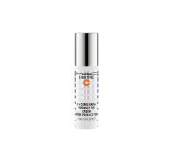 Image of MAC lightful c + coral grass vibrancy eye cream - 15ml