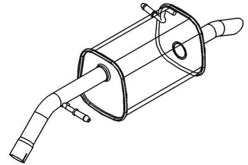 Image of Rear silencer VEGAZ PGS-382