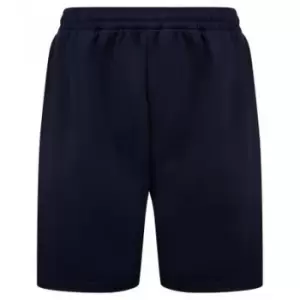 image of Finden and Hales Mens Knitted Shorts (XXL) (Navy/Navy)