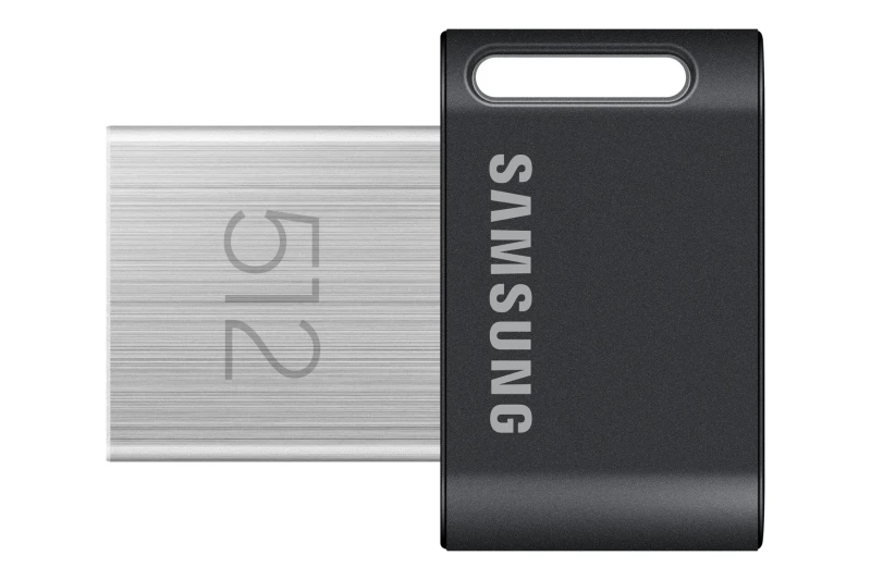 Image of Samsung MUF-512AB USB flash drive 512GB USB Type-A 3.2 Gen 1 (3.1 Gen 1) Black Stainless steel MUF-512AB/APC