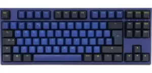 image of Ducky One 2 Horizon TKL keyboard USB German Black, Blue