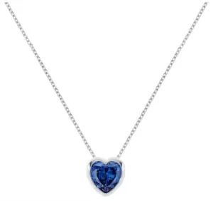 image of Radley RYJ2387 Blue Crystal Heart Necklace Jewellery