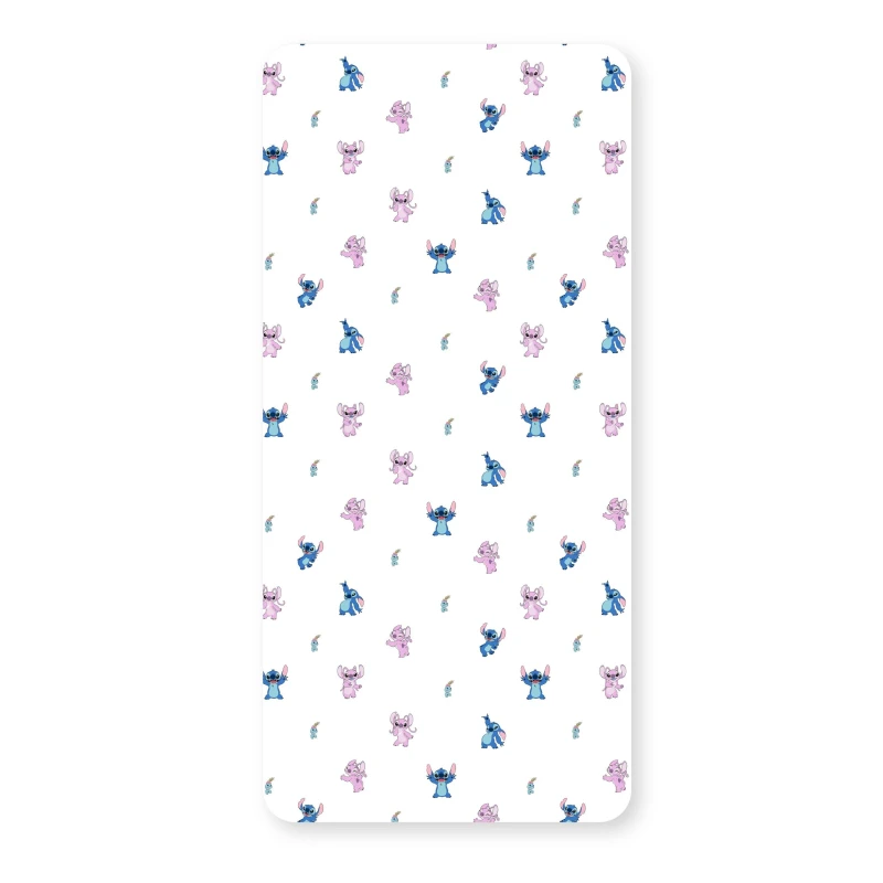Image of Disney Stitch Lilo & Stitch Chill Single Fitted Sheet Purple unisex Single
