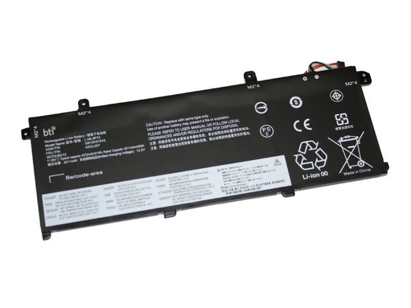 Image of BTI BTI 3C Battery Lenovo P14S T490 51Wh 11.55V Li-Ion OEM: L18L3P73 L18L3P73-BTI