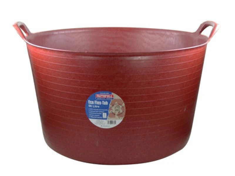 Image of Faithfull Eco Flex Tub FAIECOFLXR56 Volume: 56l