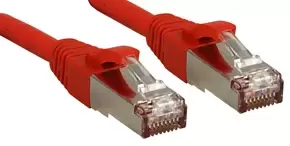 image of Lindy Cat.6 SSTP / S/FTP PIMF Premium 7.5m networking cable Red