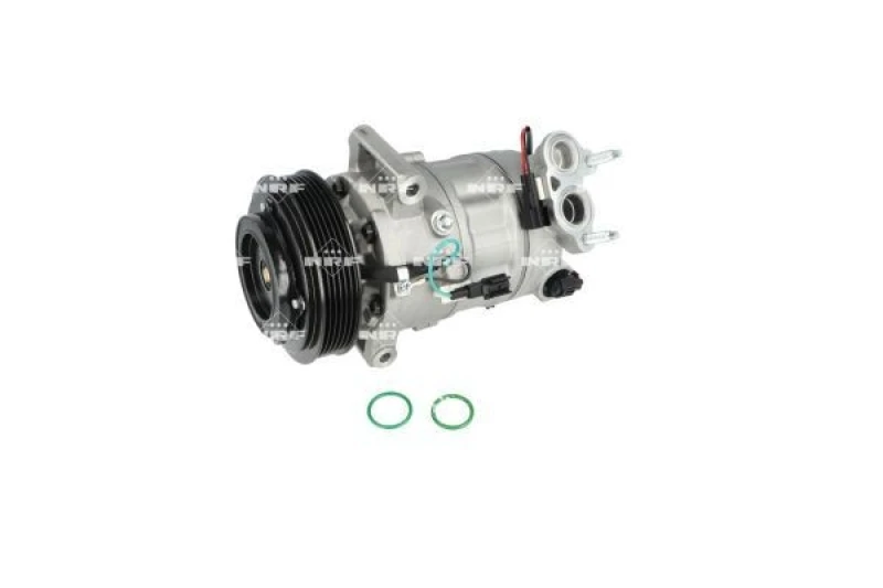 Image of NRF 320029 AC Compressor EASY FIT PAG 46 YF, Refrigerant: R134a, with gaskets/seals Compressor,air conditioning (447)