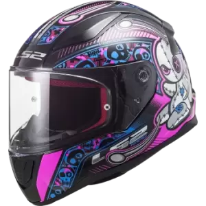 Image of LS2 Ff353 Rapid Mini Voodoo Black Fluo Pink M