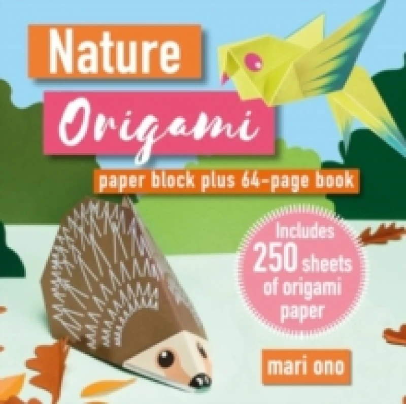 Image of Nature Origami : Paper Block Plus 64-Page Book Paperback / softback