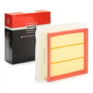 Image of MAPCO Air filter OPEL,FIAT,CHEVROLET 60377 5834043,5835127,835166 Engine air filter,Engine filter 93192362,95528306