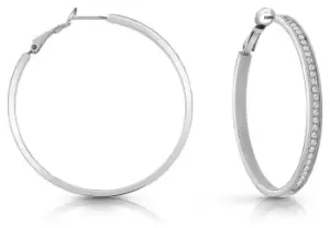 image of Guess UBE02247RH Ladies Stainless Steel Color My Day Hoop Jewellery