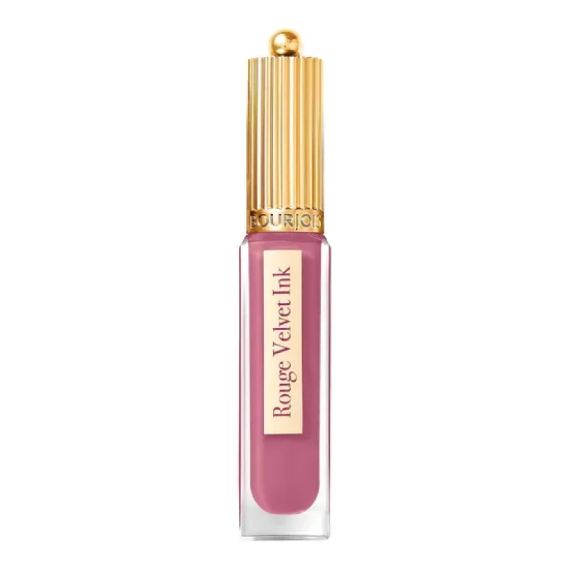 Image of Bourjois Rouge Velvet Ink Lipstick 24 Cup Of Rose