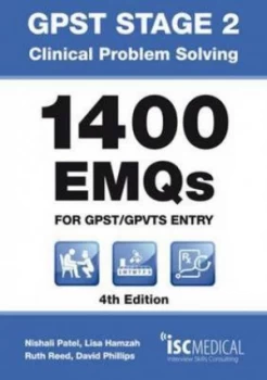 Image of Gpst Stage 2 - Clinical Problem Solving - 1400 Emqs for Gpst / Gptvs Entry by Lisa Hamzah Paperback
