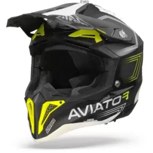 image of Airoh Aviator 3 Primal Carbon Flat Yellow M