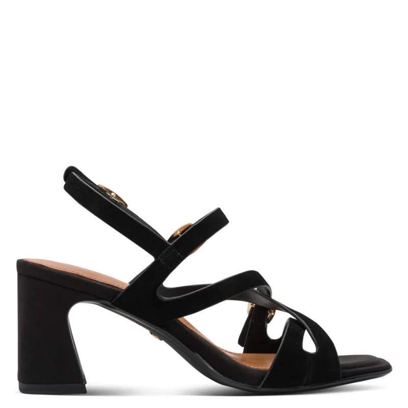 Image of tamaris Womens heeled sandals Tamaris 1-28340-46 Noir Female 36