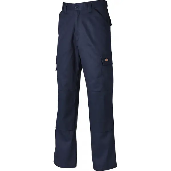 Image of Dickies Mens Everyday Polycotton Knee Pad Pouches Workwear Trousers 40R - Waist 40', Inside Leg 32'