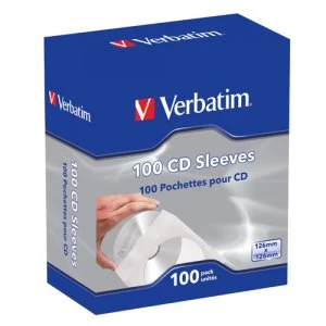 image of Verbatim CD Sleeves - 100pk