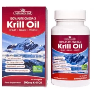 Image of Nature's Aid Complete Krill Oil 500mg 60 Capsules