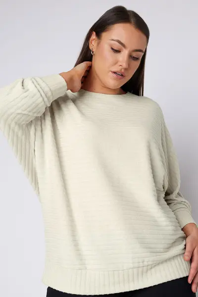 Image of Evans Soft Touch Jumper Light Beige