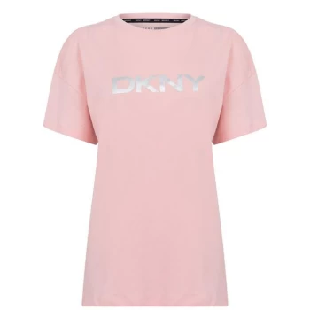 Image of DKNY Sport DKNY Oversized T Shirt - Rose/Silv rw4
