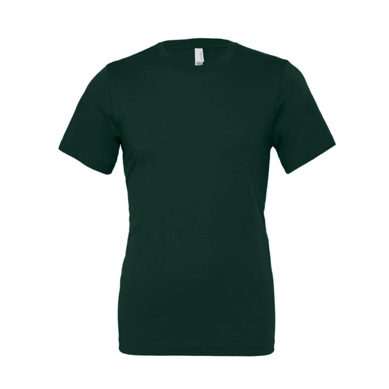 Image of Bella + Canvas Mens Crew Neck T-Shirt in Pale Green Size: XS Pale Green Male XS