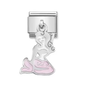 Image of Nomination Classic Silver Mermaid Pendant Charm