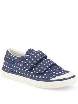 Image of Start-Rite Girls Bounce Canvas Strap Plimsoll