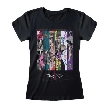Image of Junji-Ito - Key Art Womens Large T-Shirt - Black