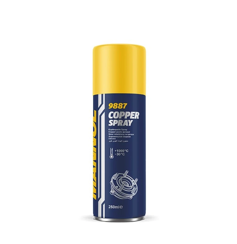 Image of Mannol Copper Grease Spray 250ml Multi Purpose Anti Seize Compound