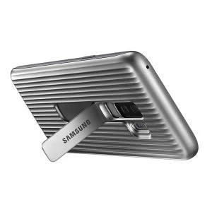 Image of Samsung EF RG960CSEGWW Galaxy S9 Protective Standing Cover in Silver