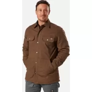 Image of Dickies Flex Duck Shirt Jacket Timber S
