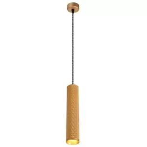 image of 1 Light 30cm Ceiling Pendant Light GU10, Champagne Gold - Luminosa Lighting