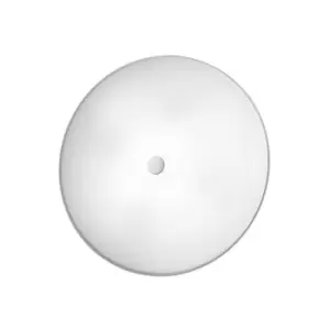 Image of Centro Designer Glass Simple Flush Ceiling Light Polished Chrome, 4x E27