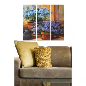 Image of MDF108848255 Multicolor Decorative MDF Painting (3 Pieces)
