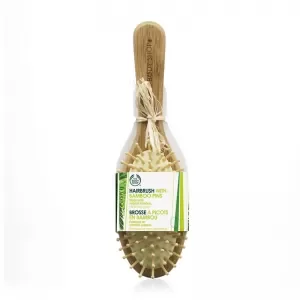 image of The Body Shop Oval Bamboo Pin Hairbrush