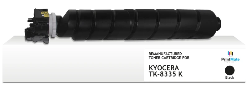 Image of PrintMate KYOCERA TK-8335K. remanufactured toner. Black 25000p