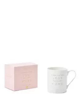 image of Katie Loxton Porcelain Mug - Home