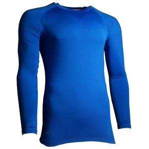 Image of Precision Essential Base-Layer Long Sleeve Shirt Royal - L Junior 28-30"