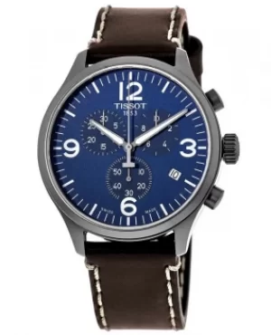 image of Tissot T-Sport Chronograph XL Blue Dial Mens Watch T116.617.36.047.00 T116.617.36.047.00