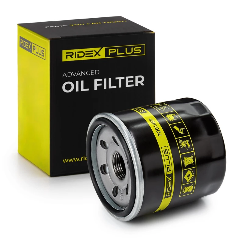 Image of RIDEX PLUS Oil filter RIDEX PLUS 7O0145P