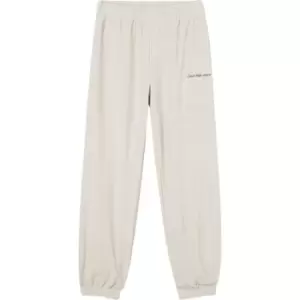 Calvin Klein Jeans Monogram Towelling Jog Pants - Beige