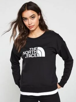 Image of The North Face Drew Peak Crew - Black, Size XL, Women