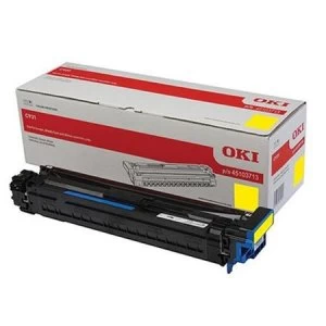 image of OKI 45103713 Yellow Image Drum Unit