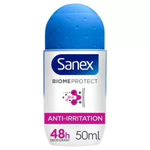 image of Sanex BiomeProtect Anti Irritation Roll On Deodorant 50ml