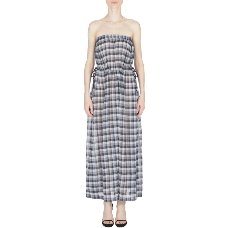 Image of EMPORIO ARMANI Emporio Check Dress - Multi Multi 12