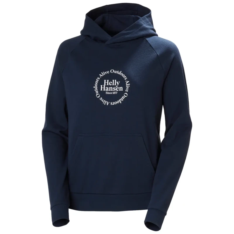 Image of Helly Hansen Womens sweatshirt Helly Hansen Core Graphic Bleu Female L
