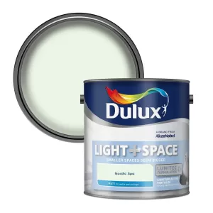 Image of Dulux Light & Space Nordic Spa Matt Emulsion Paint 2.5L