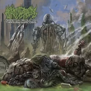 Image of Perpetual Devolution Through Narcosis by Crepitation CD Album